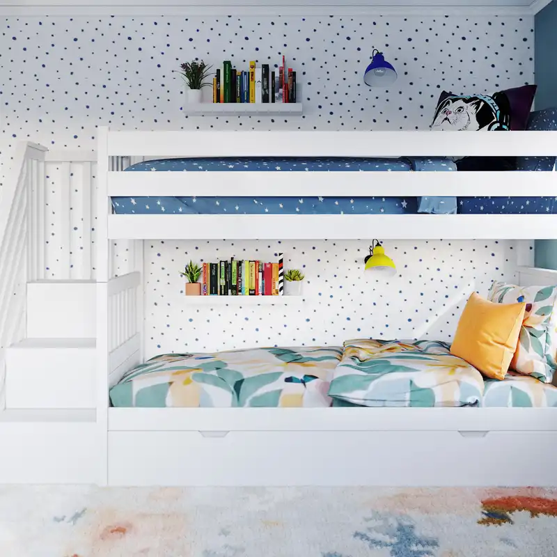 Eclectic Bedroom Design by Havenly Interior Designer Veronica