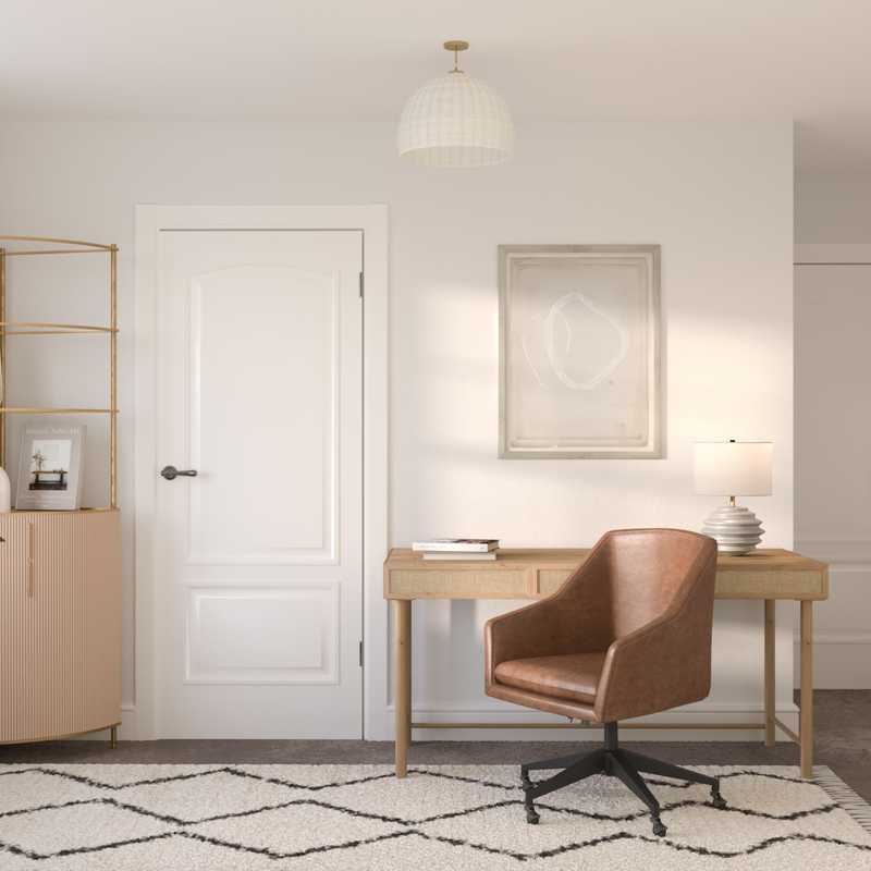 Scandinavian Office Design by Havenly Interior Designer Paola
