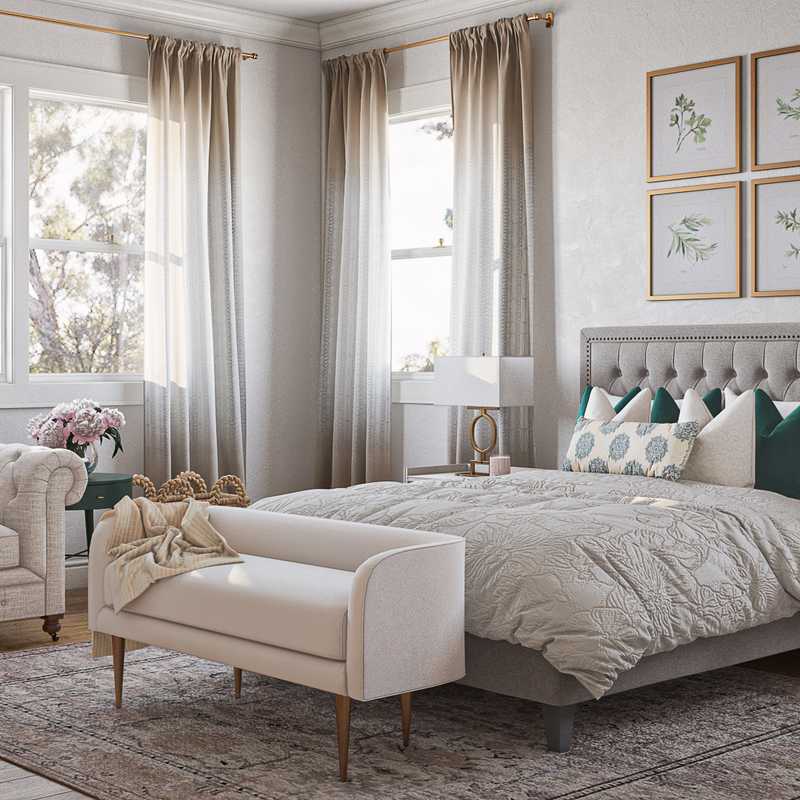 Classic, Traditional Bedroom Design by Havenly Interior Designer Anna