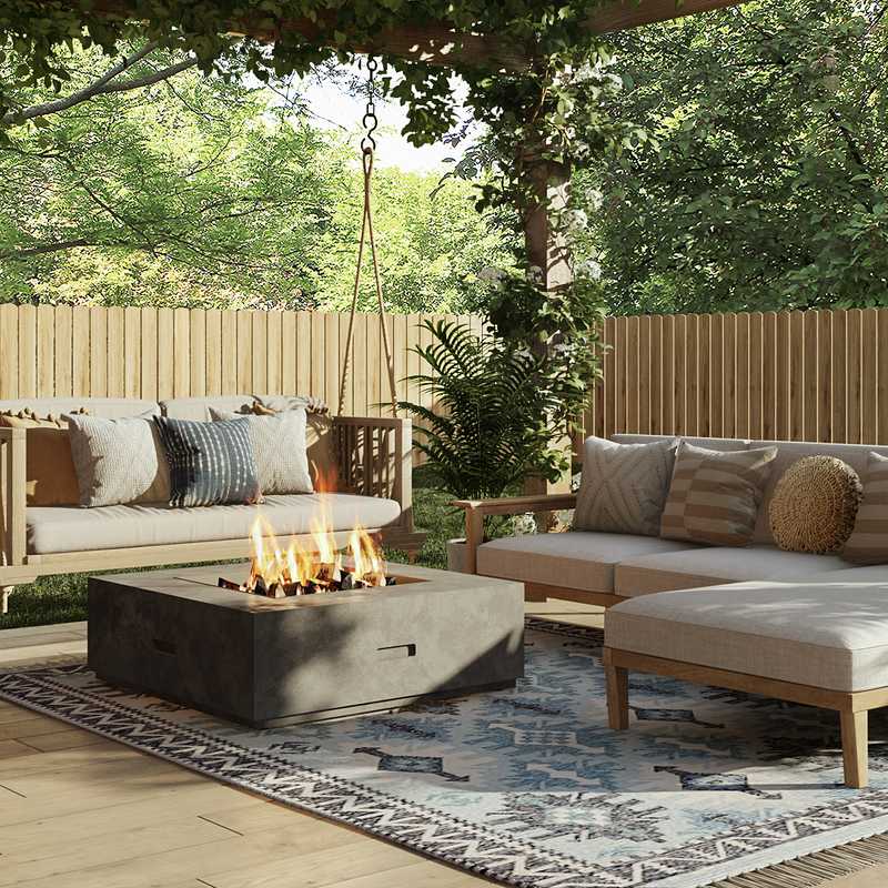 Eclectic, Bohemian, Midcentury Modern Other Design by Havenly Interior Designer Jen