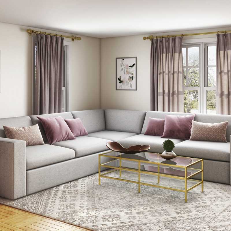 Living Room Design by Havenly Interior Designer Sarah