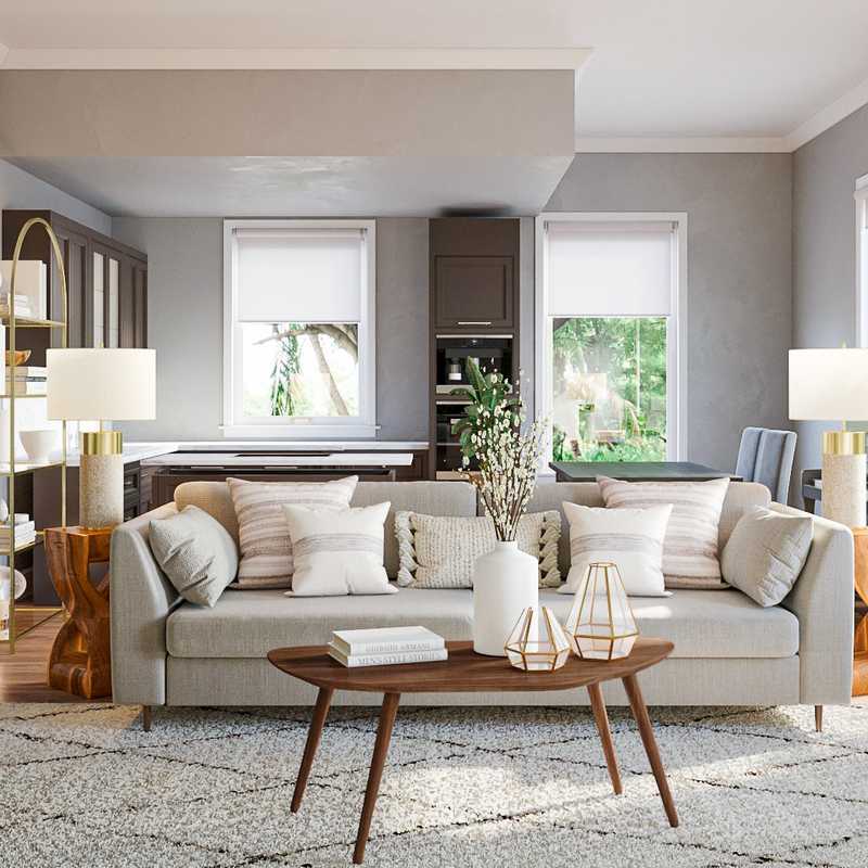 Scandinavian Living Room Design by Havenly Interior Designer Ingrid