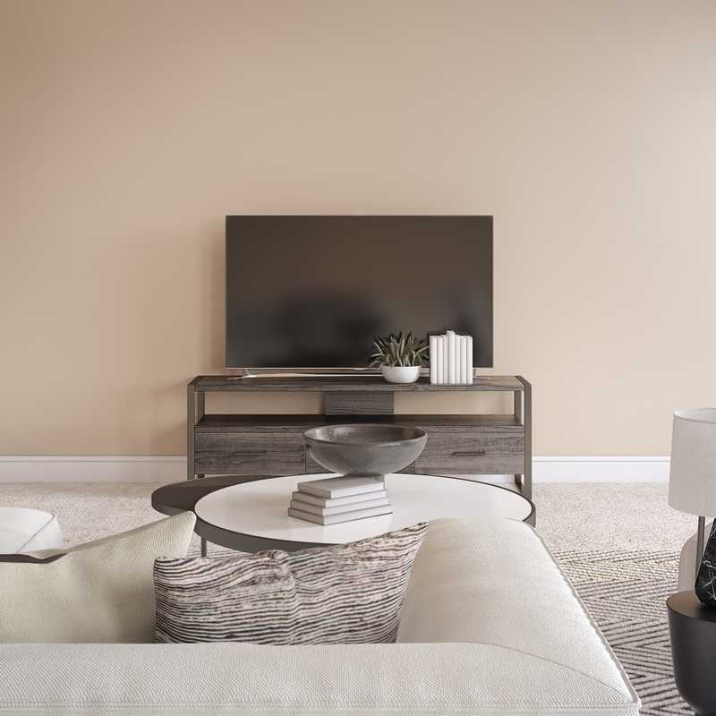 Modern, Minimal, Scandinavian Living Room Design by Havenly Interior Designer Carly