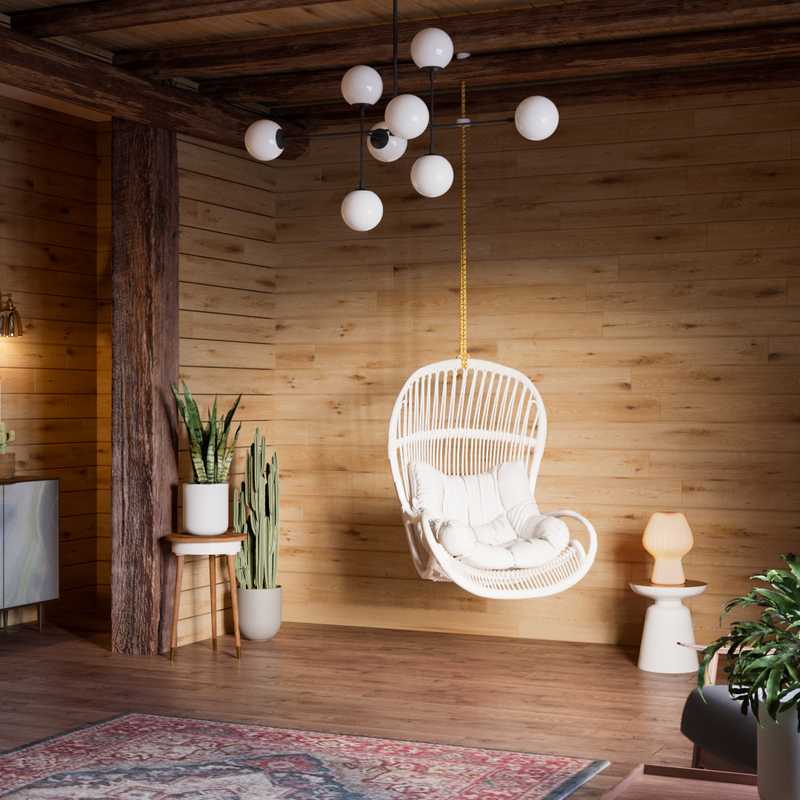Midcentury Modern, Scandinavian Living Room Design by Havenly Interior Designer Setayesh
