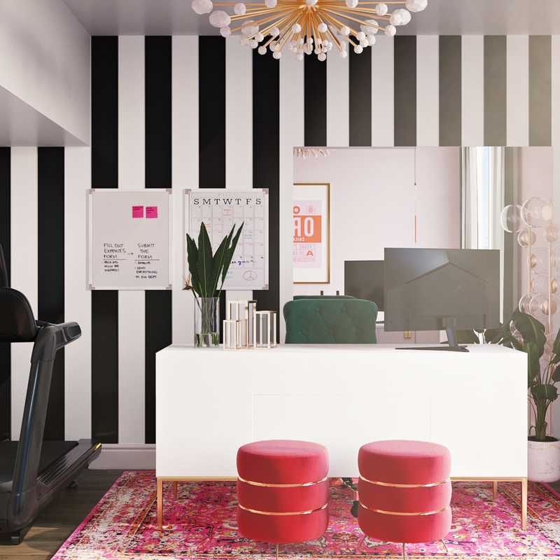 Office Design by Havenly Interior Designer Marie