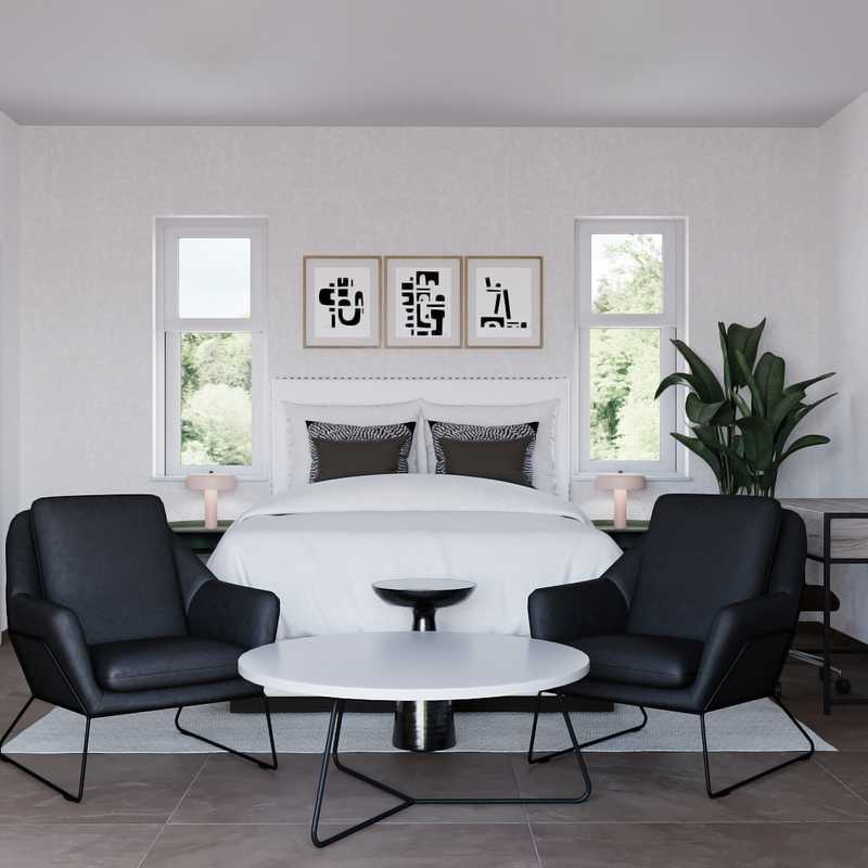 Contemporary, Minimal Bedroom Design by Havenly Interior Designer Gonzalo