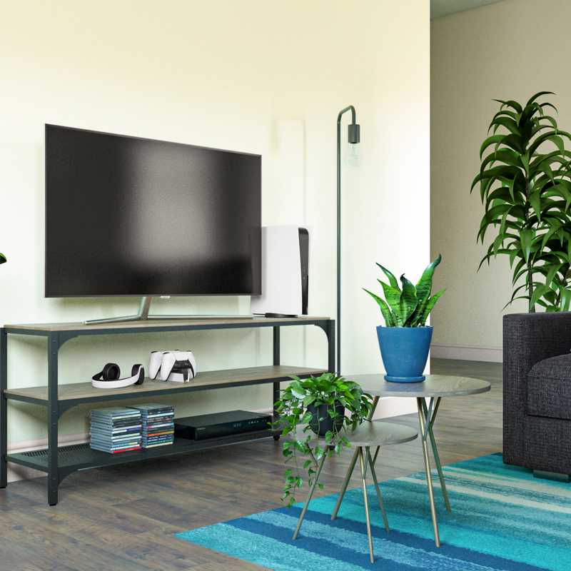 Modern, Eclectic, Bohemian Living Room Design by Havenly Interior Designer Lena