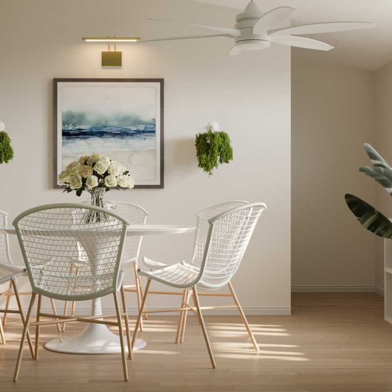 Eclectic, Bohemian Dining Room Design by Havenly Interior Designer Catrina