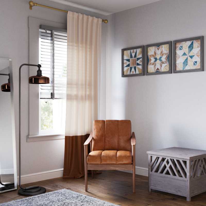 Global, Scandinavian Bedroom Design by Havenly Interior Designer Karina
