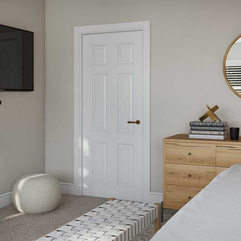 Modern, Minimal Bedroom Design by Havenly Interior Designer Claudia