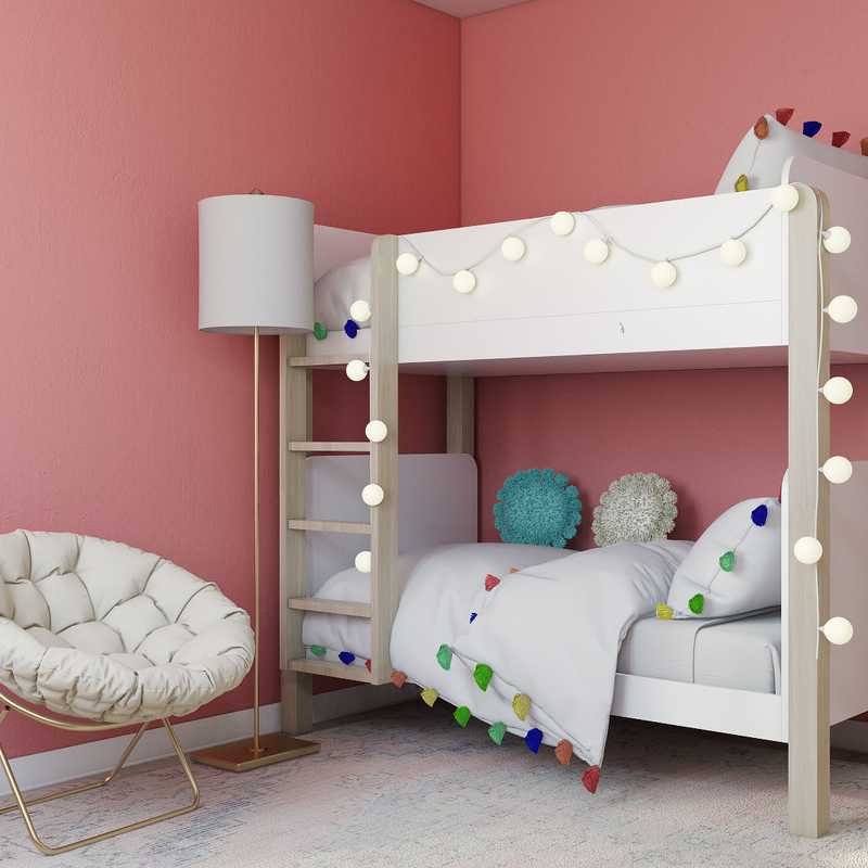 Midcentury Modern Bedroom Design by Havenly Interior Designer Priscila