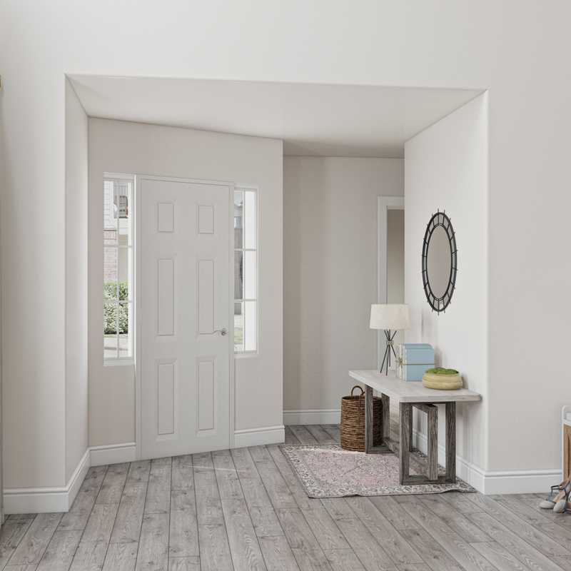 Bohemian, Traditional, Rustic Living Room Design by Havenly Interior Designer Emily