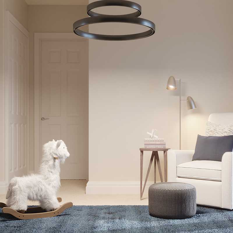 Classic, Glam, Traditional Nursery Design by Havenly Interior Designer Maria