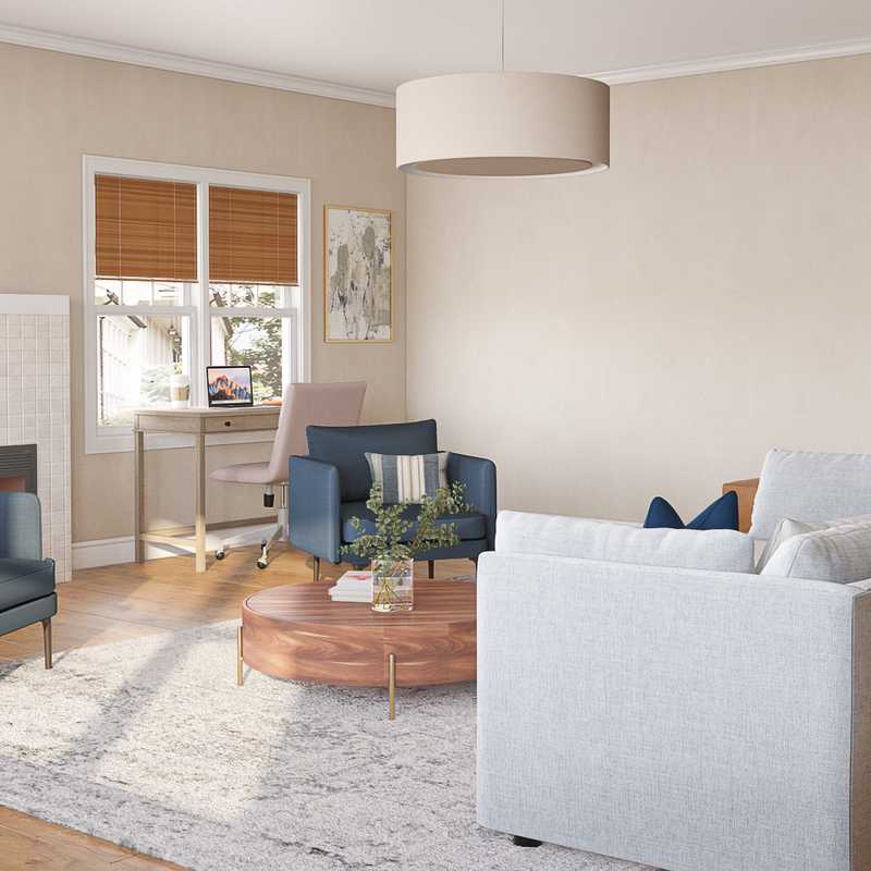 Modern, Classic, Traditional, Rustic Living Room Design by Havenly Interior Designer Ellis