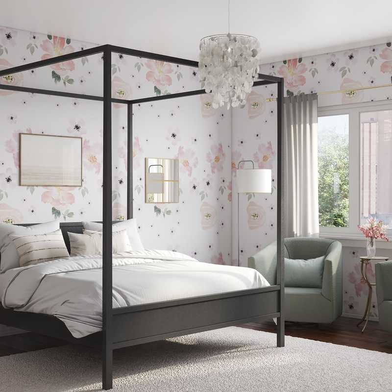 Contemporary, Classic Bedroom Design by Havenly Interior Designer Rameen