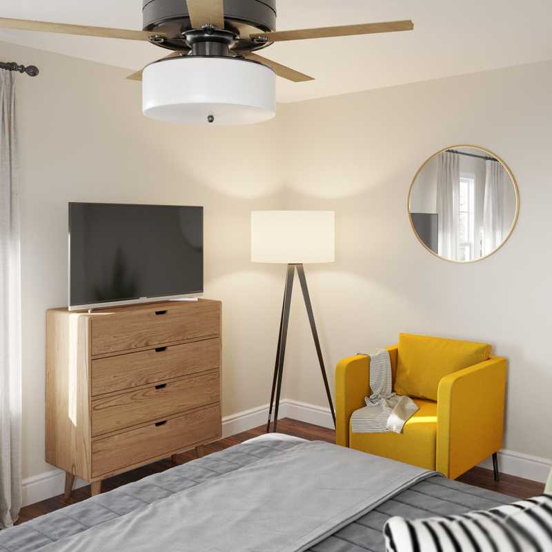 Modern, Classic, Midcentury Modern Bedroom Design by Havenly Interior Designer Salvador
