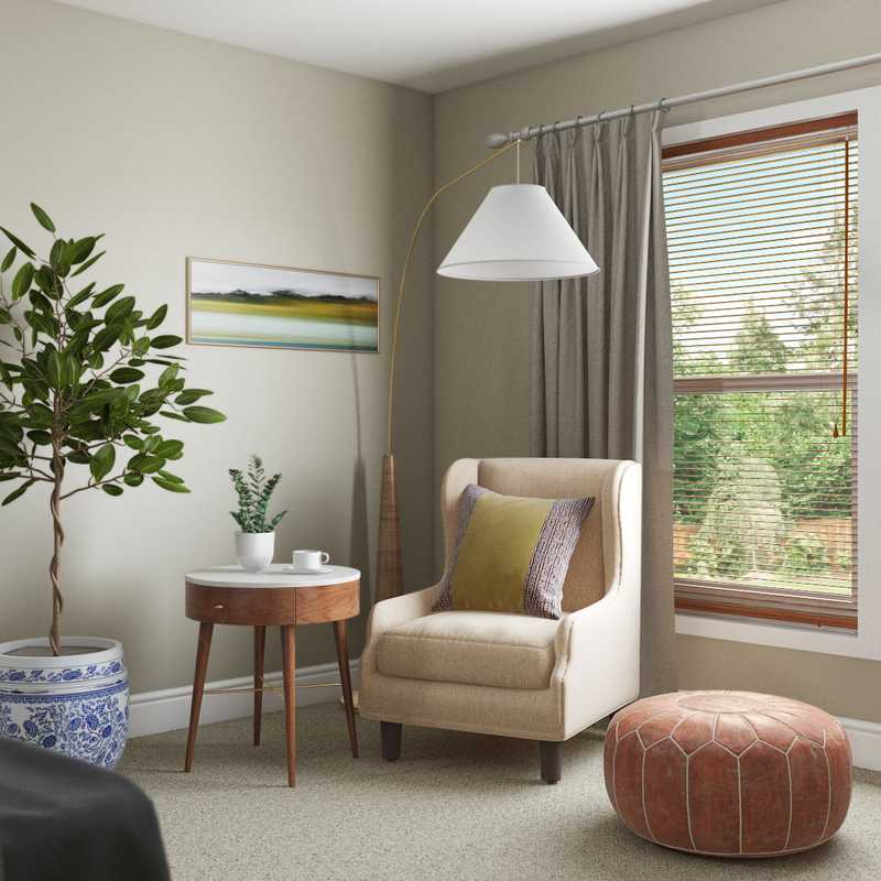 Global, Scandinavian Bedroom Design by Havenly Interior Designer Hui