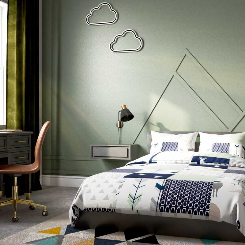 Modern Bedroom Design by Havenly Interior Designer Jacqueline