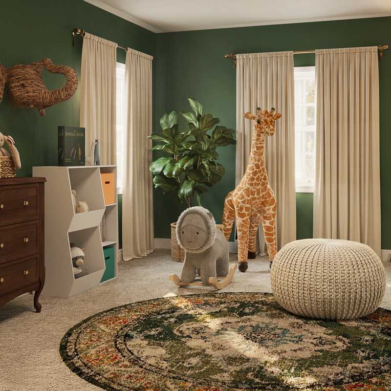 Bohemian, Global Nursery Design by Havenly Interior Designer Sydney