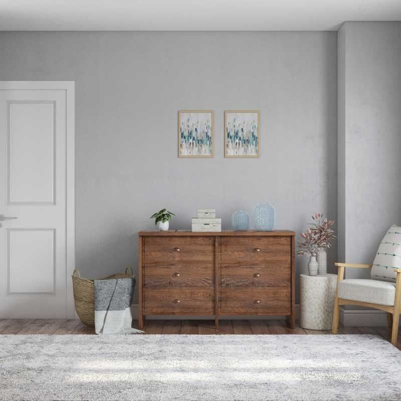 Contemporary, Coastal Bedroom Design by Havenly Interior Designer Abril