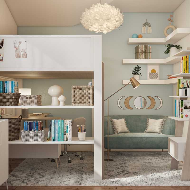 Bohemian Bedroom Design by Havenly Interior Designer Ingrid