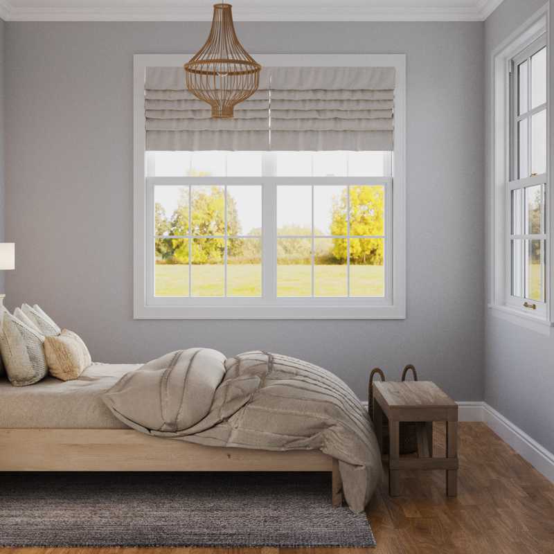 Minimal, Scandinavian Bedroom Design by Havenly Interior Designer Caitlin