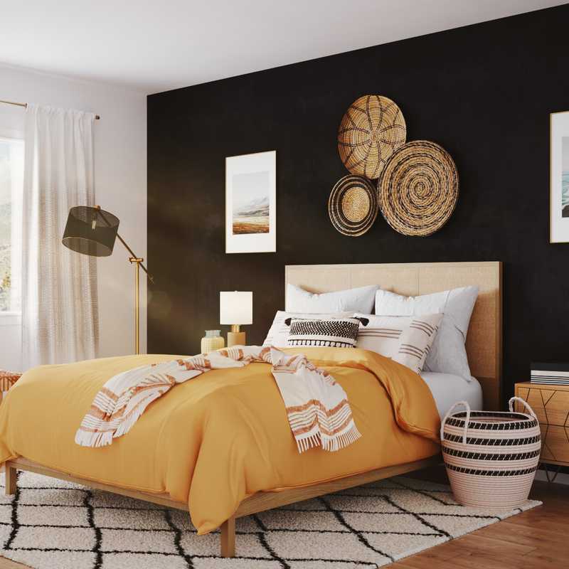 Eclectic, Bohemian Bedroom Design by Havenly Interior Designer Ilona