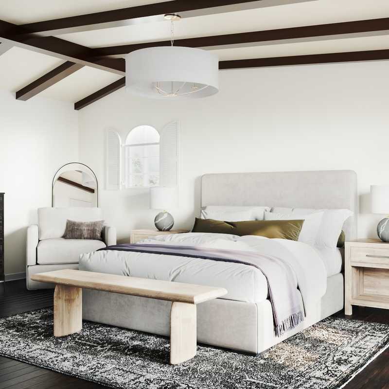Contemporary, Rustic, Transitional Bedroom Design by Havenly Interior Designer Katherine