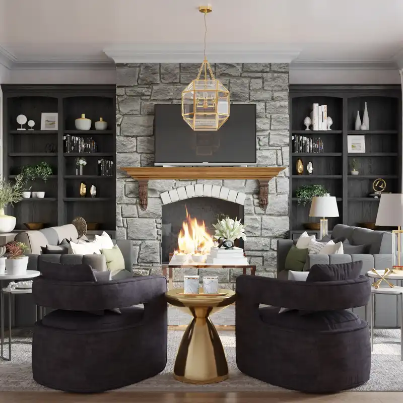 Living Room Design by Havenly Interior Designer Kamila