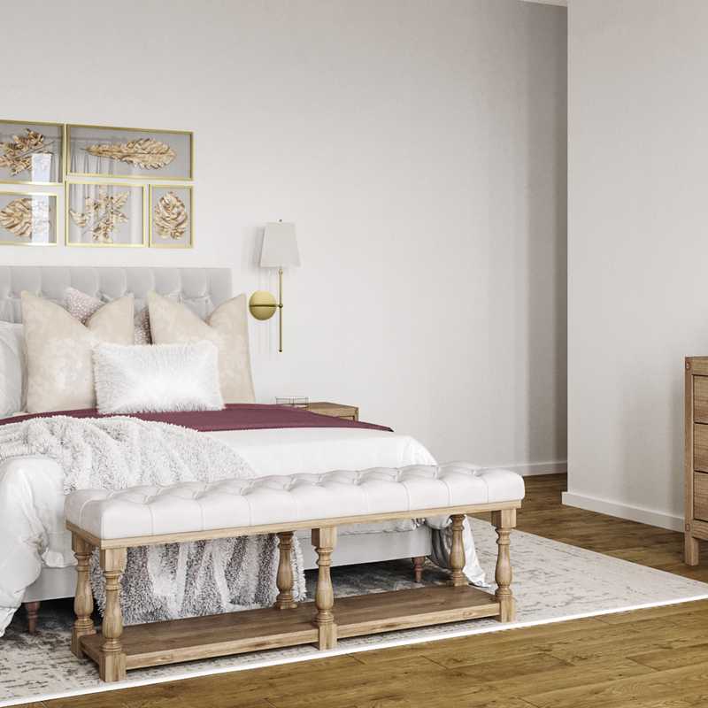 Classic, Glam, Traditional Bedroom Design by Havenly Interior Designer Tara