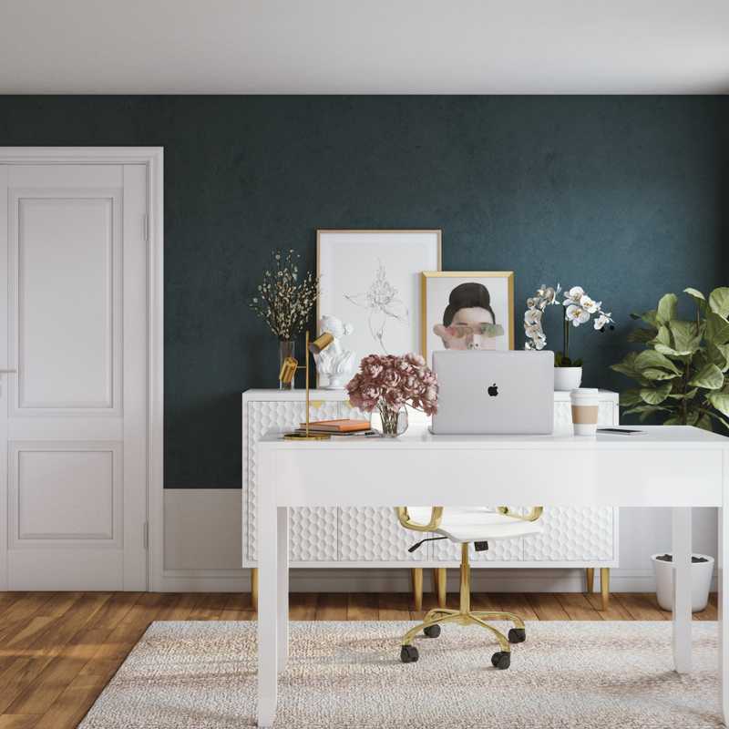Office Design by Havenly Interior Designer Nicolle