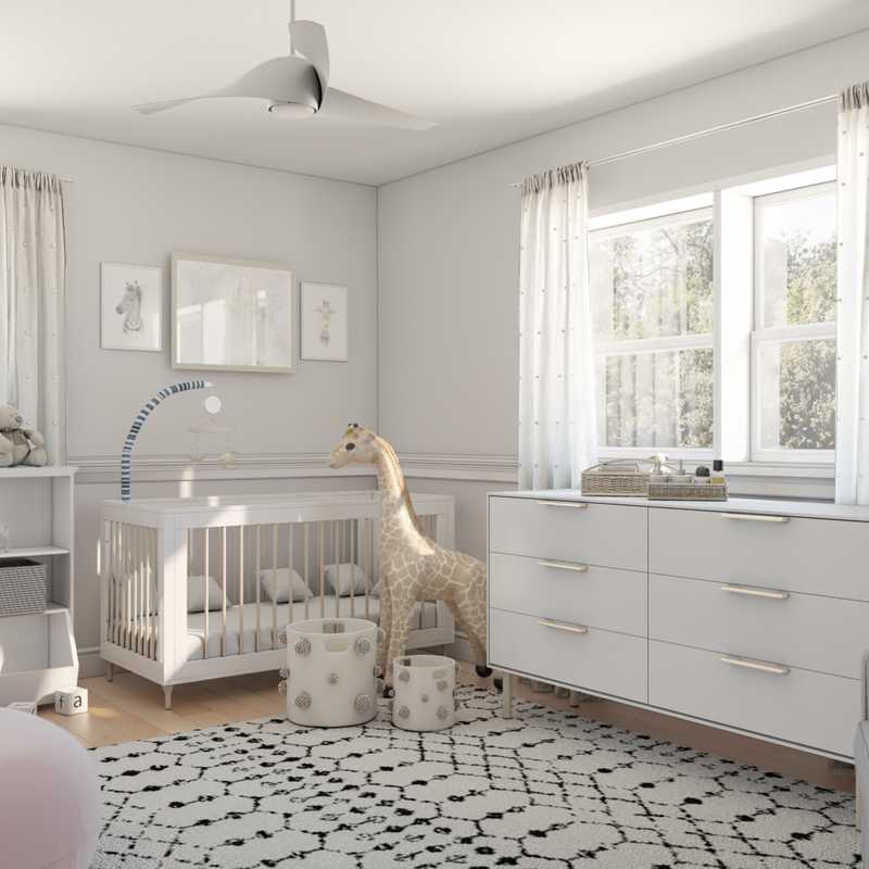 Bohemian Nursery Design by Havenly Interior Designer Lena