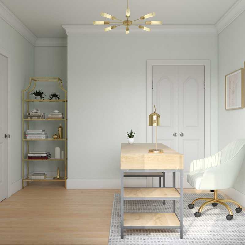 Office Design by Havenly Interior Designer Rena