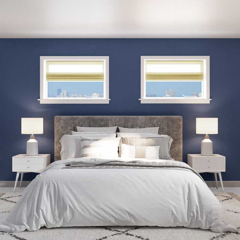 Contemporary, Scandinavian Bedroom Design by Havenly Interior Designer Stephanie