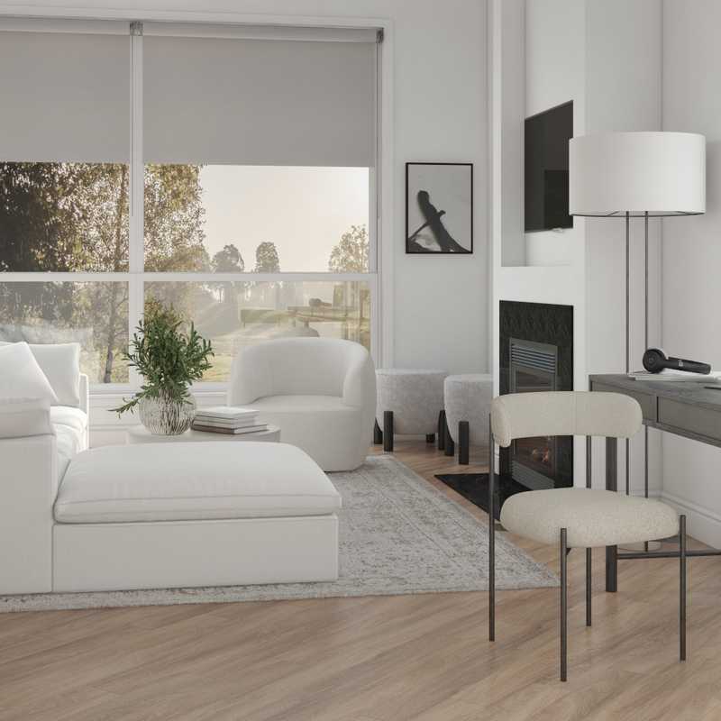 Modern, Minimal, Scandinavian Living Room Design by Havenly Interior Designer Katherine