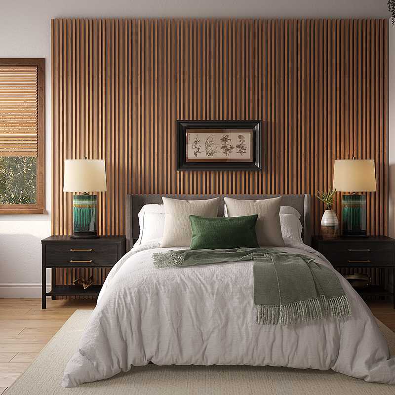 Eclectic, Midcentury Modern Bedroom Design by Havenly Interior Designer Sydney