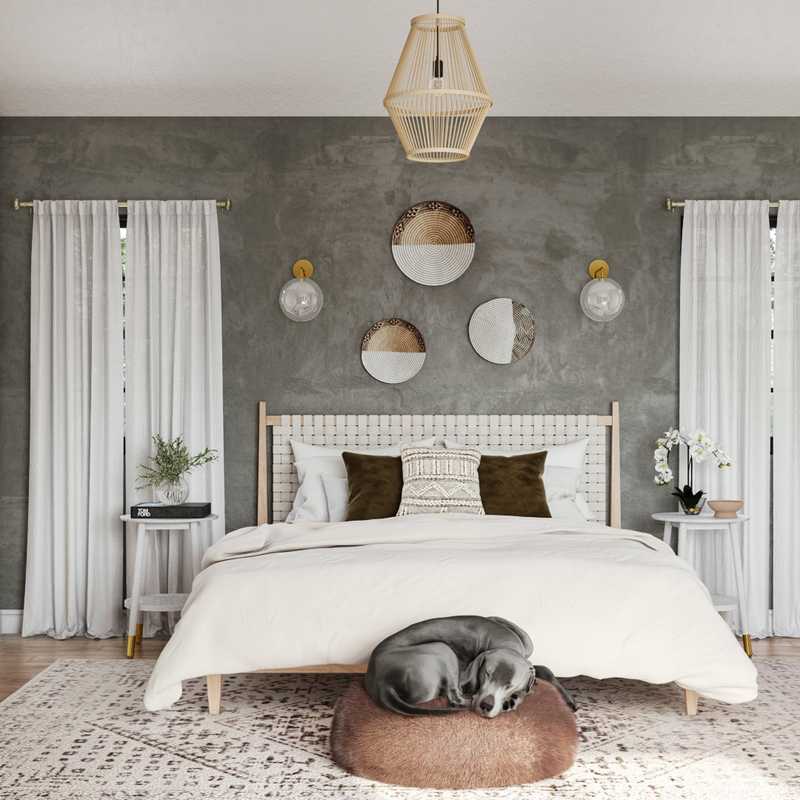 Minimal, Scandinavian Bedroom Design by Havenly Interior Designer Ana