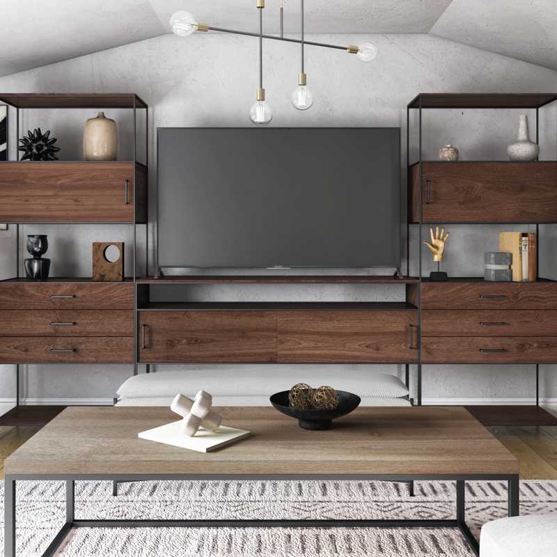 Scandinavian Living Room Design by Havenly Interior Designer Gonzalo