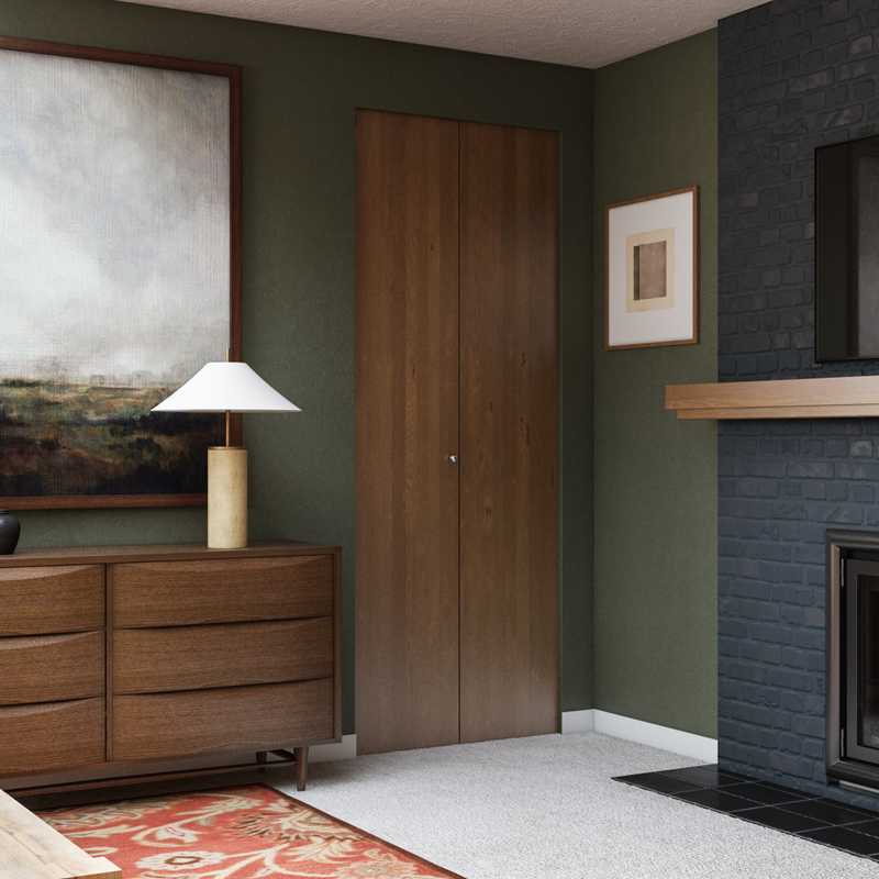 Contemporary, Modern, Eclectic, Transitional, Midcentury Modern Bedroom Design by Havenly Interior Designer Elle