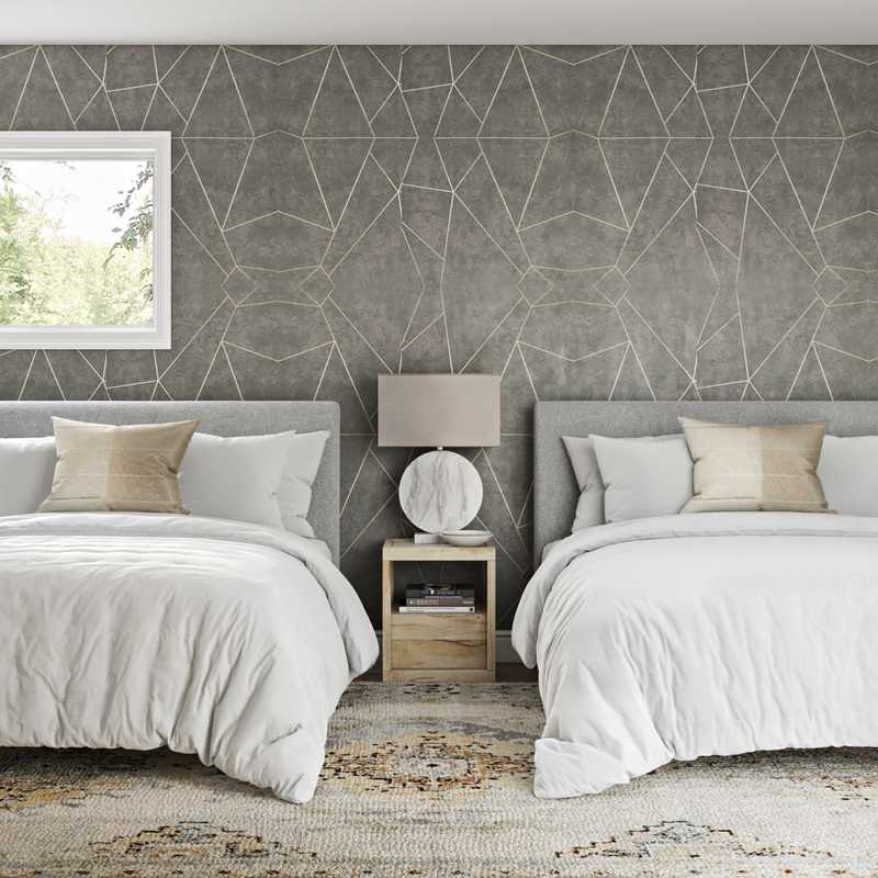 Eclectic, Midcentury Modern Bedroom Design by Havenly Interior Designer Sydney