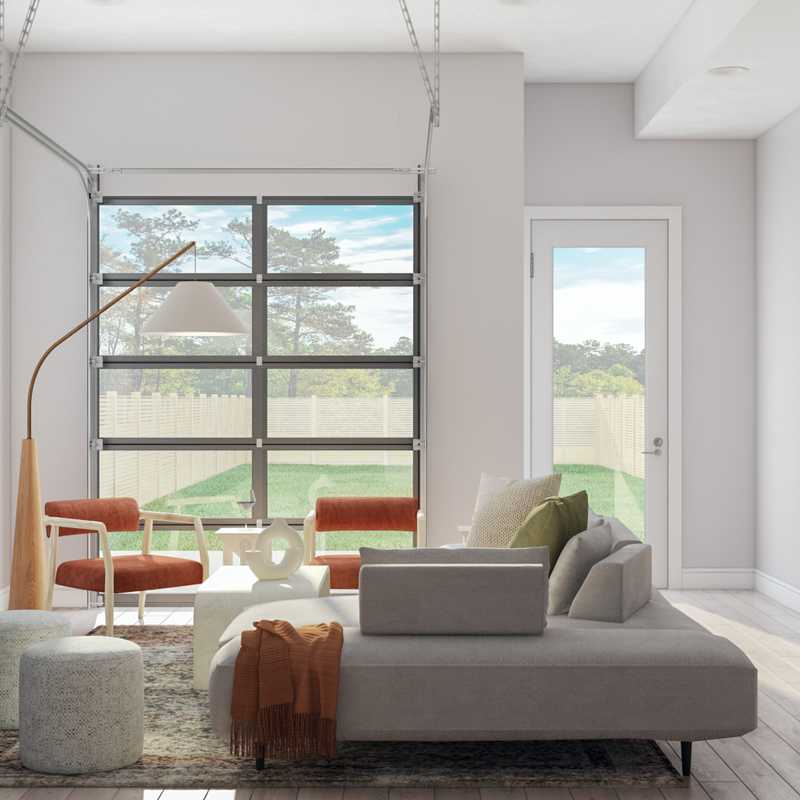 Bohemian, Minimal, Scandinavian Living Room Design by Havenly Interior Designer Astrid