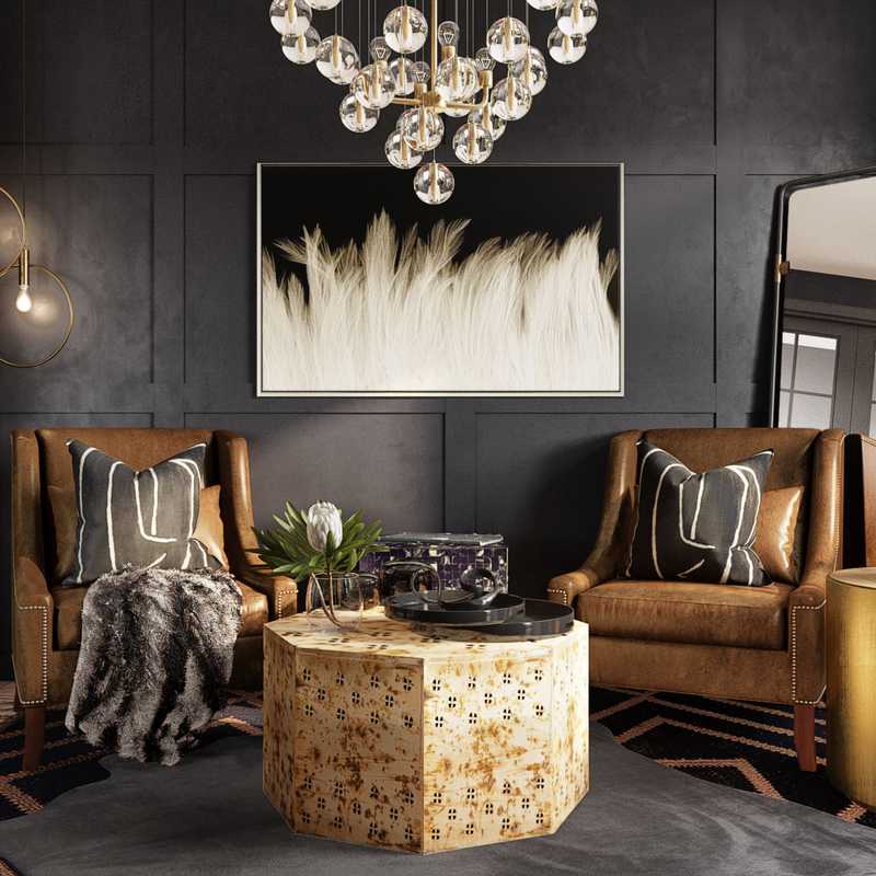 Contemporary, Glam Not Sure Yet Design by Havenly Interior Designer Melisa