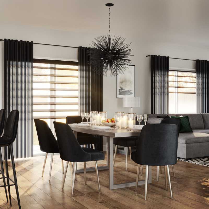 Contemporary, Midcentury Modern Living Room Design by Havenly Interior Designer Jonica