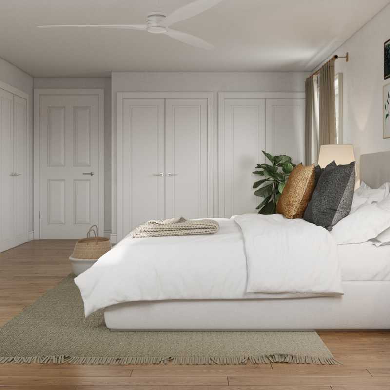 Contemporary, Modern, Midcentury Modern Bedroom Design by Havenly Interior Designer Sarah