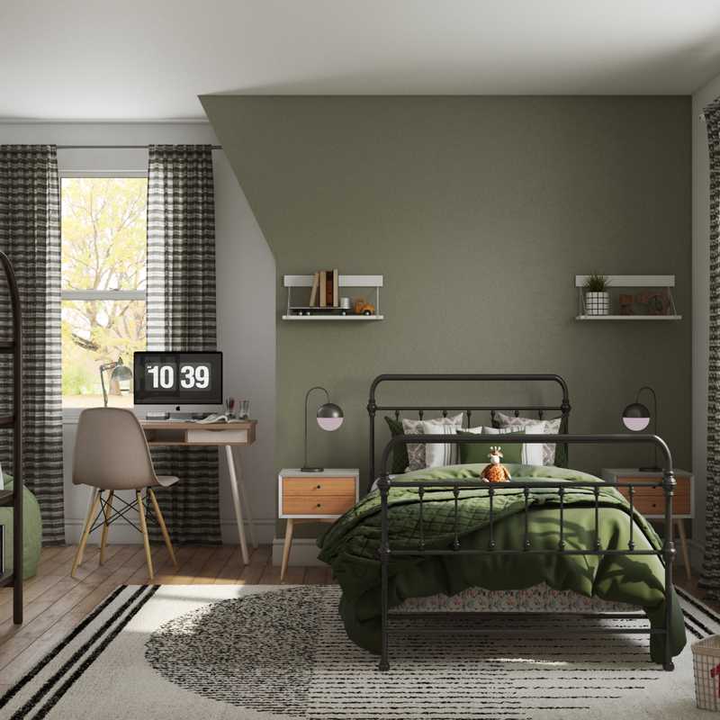 Contemporary Nursery Design by Havenly Interior Designer Ingrid