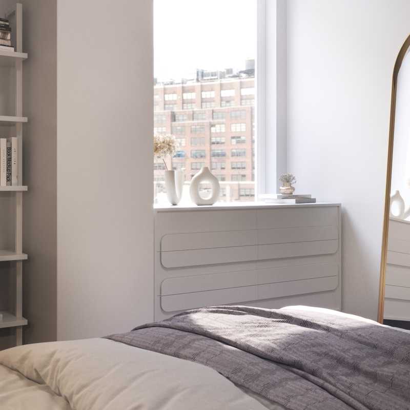 Midcentury Modern Bedroom Design by Havenly Interior Designer Gonzalo