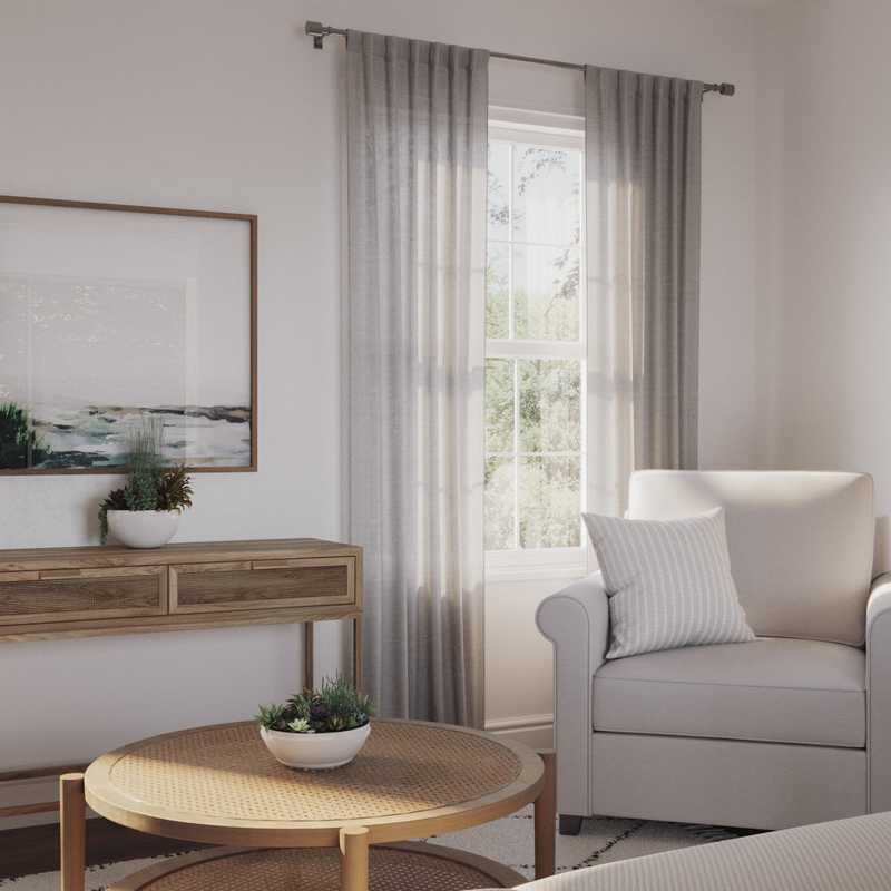 Modern, Midcentury Modern, Scandinavian Living Room Design by Havenly Interior Designer Alison