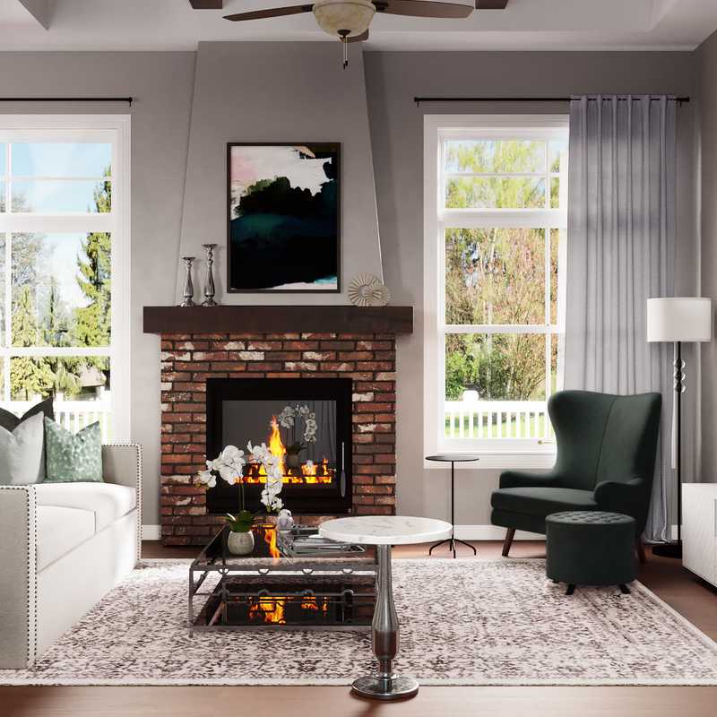 Living Room Design by Havenly Interior Designer Angelli