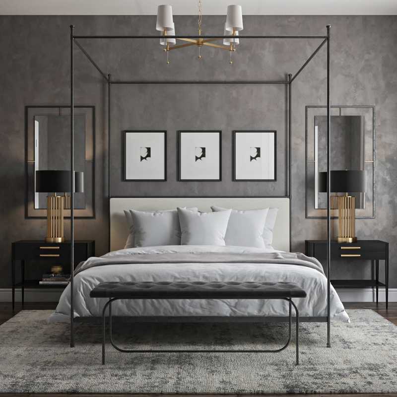 Modern, Classic Bedroom Design by Havenly Interior Designer Katherine
