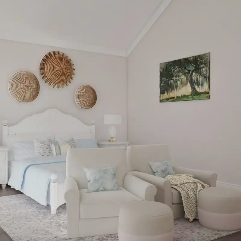 Coastal, Traditional Bedroom Design by Havenly Interior Designer Ingrid